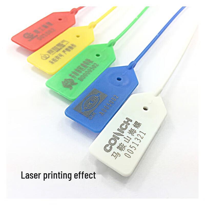 JNL Disposable Plastic Security Seals