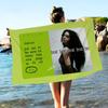 Singer C-Charli X-XCX B-Brat Big Microfiber Beach Towels Quick Dry Towel Sand Beach Towels Pool Towel for Travel Swim Pool Yoga