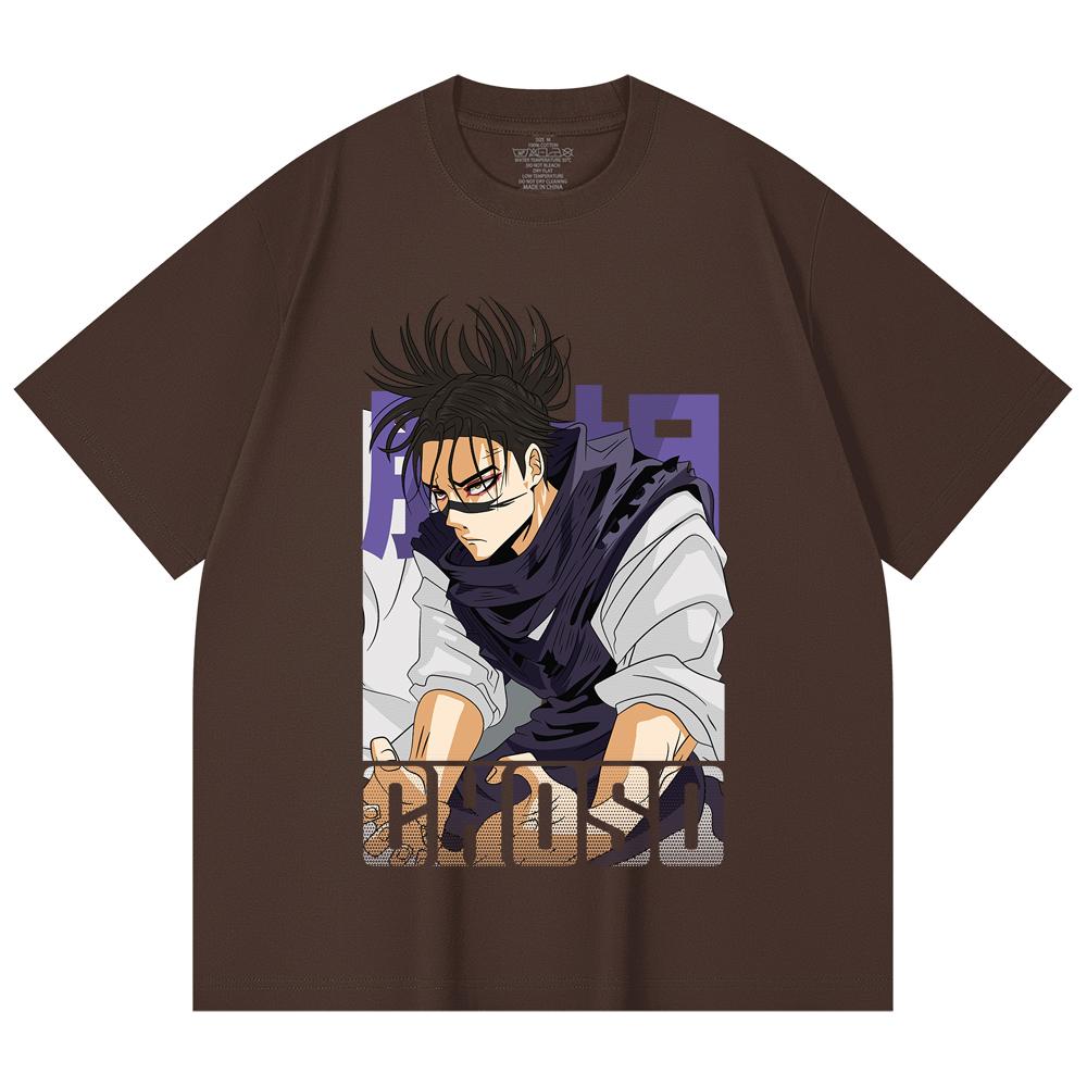 230 Gsm 100% Cotton Jujutsu Kaisen V29 Choso Print Unisex Heavy Cotton T Shirt