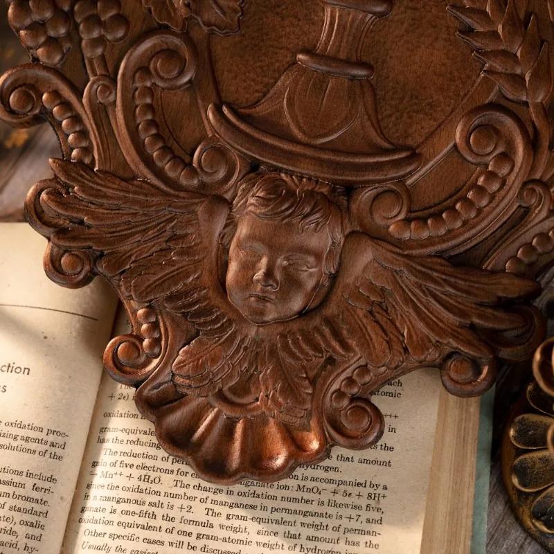 First Communion Carved Wood Medal for Wall Decorations, Holy Communion Gifts, Christian Art Ornaments