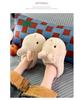 Authentic Little Rabbit Women's Winter Cotton Slippers - Cute, Plush, Warm, Soft-Sole Indoor Footwear