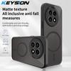 KEYSION Магнитный чехол для телефона для OnePlus 13R 1+ 13 5G Силикон+ПК Матовый Полупрозрачный Прозрачный Противоударный Чехол для OnePlus Ace 5 Pro