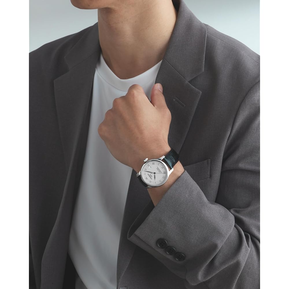 Мужские часы Tissot Le Locle Automatic Powermatic 80 с серебристым циферблатом и кожаным ремешком, модель T0064071603300 (Официально импортировано)