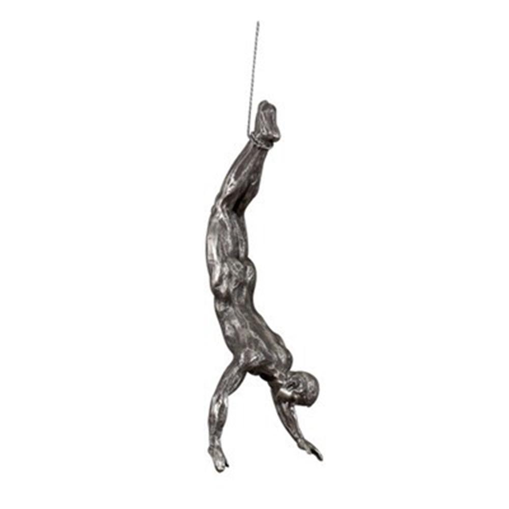 European Style Rock Climbe Statue Unique Abstract Character Pendant Living Room