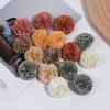 5/10/20Pcs 4cm Hydrangea Artificial Flowers Head For Wedding Party Home Room Decoration Christmas Gift Accessories Silk Flowers