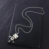 Steel Hip Hop Punk Heavy Industry Man Necklace Metal Pendant Choker Robot Necklace Birthday Present