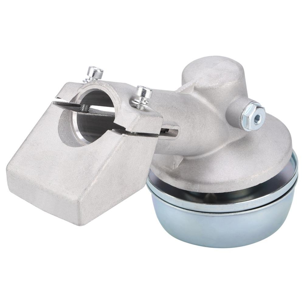 Compact Gearbox Gear Head Silver Brush Cutter Gearbox Durable Trimmer Gear Head