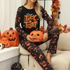 Women's European & American Two-Piece Halloween Pajama Set