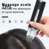 Hair Essential Oil Applicator Tool for Women Men Portable Scalp Applicator Comb for Hair Growth Removable & Washable Scalp Massager Brush with 6