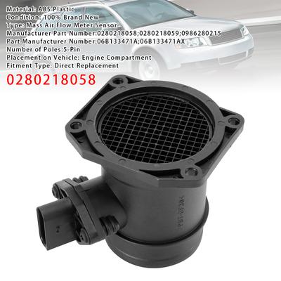 Датчик расходомера воздуха для A4 B6 B7 A6 C5 VW Passat 3B 2.0L 0280218058