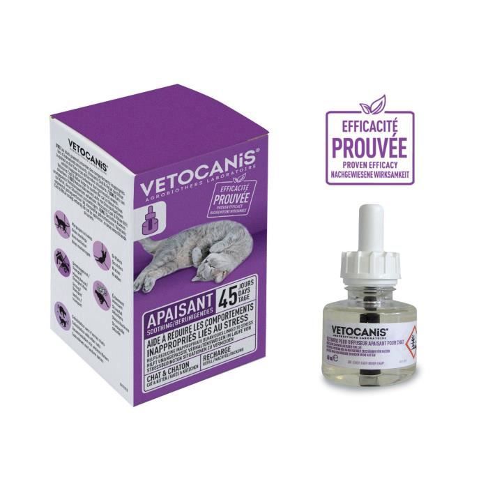 VETOCANIS Anti-stress Diffuser Refill for Cats - Effective for 45 Days