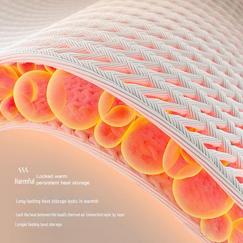 Женская зимняя шапка с жаккардовым узором Fair Isle с толстой повязкой на голову и наушниками