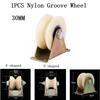 Track Pulley Grooved Roller V / U V Nylon With Stand 1 Pcs 30mm 45#