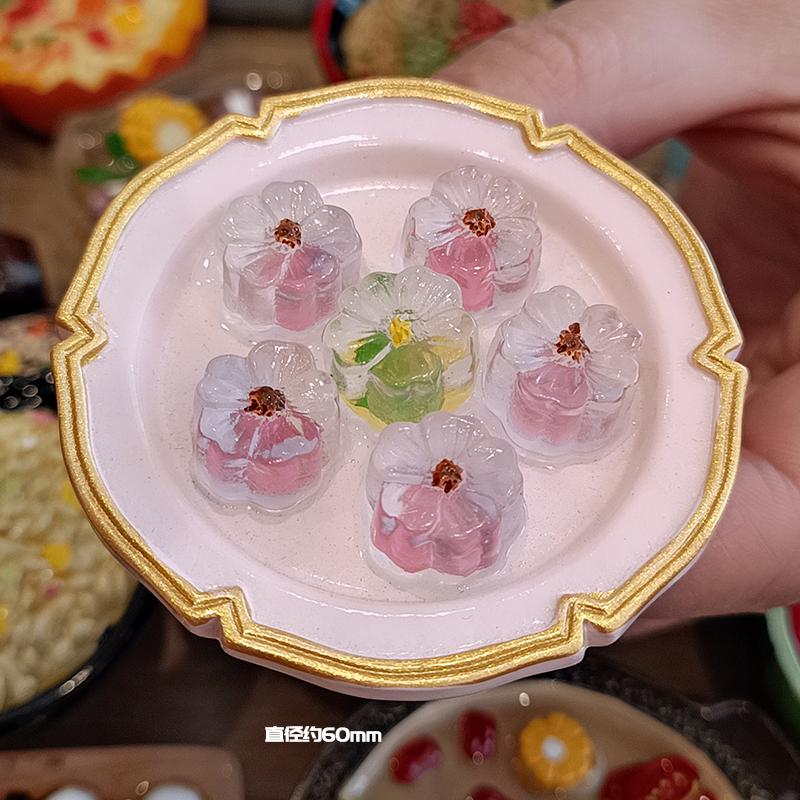 Креативная 3D смоляная наклейка-магнит на холодильник с местной закуской, имитация еды