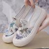 Fashion New Canvas Women's Shoes Summer Chinese Style Casual Lazy Shoes Fashion Versatile Fishing Shoe Ladies Breathable Light Flats