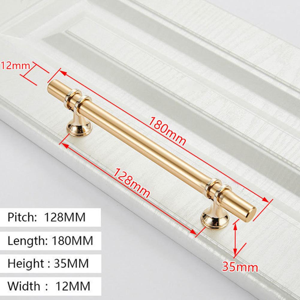 Ручка с винтом Обновите свои шкафы с помощью привлекательных хромированных ручек для дверцы кухонного шкафа из золота и черного цвета