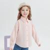 Girls' College Style Woolen Vest and Shirt Set