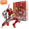Оригинальный BLOKEES 17 см EVA 02 EVANGELION-02 Модель для производства ACTION EDITION Собранная подвижная модель