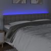 Tête de lit - MAISON EXCLUSIVE - 160 x 5 x 78/88 cm - Similicuir - LED intégrée multicolore - Hauteur réglable