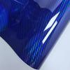 High Glossy Rainbow Carbon Fiber Blue Stickers for Car Film Cover Automotive Sticker Adhesive Vinyl for Motorcycle Wrap Exterior