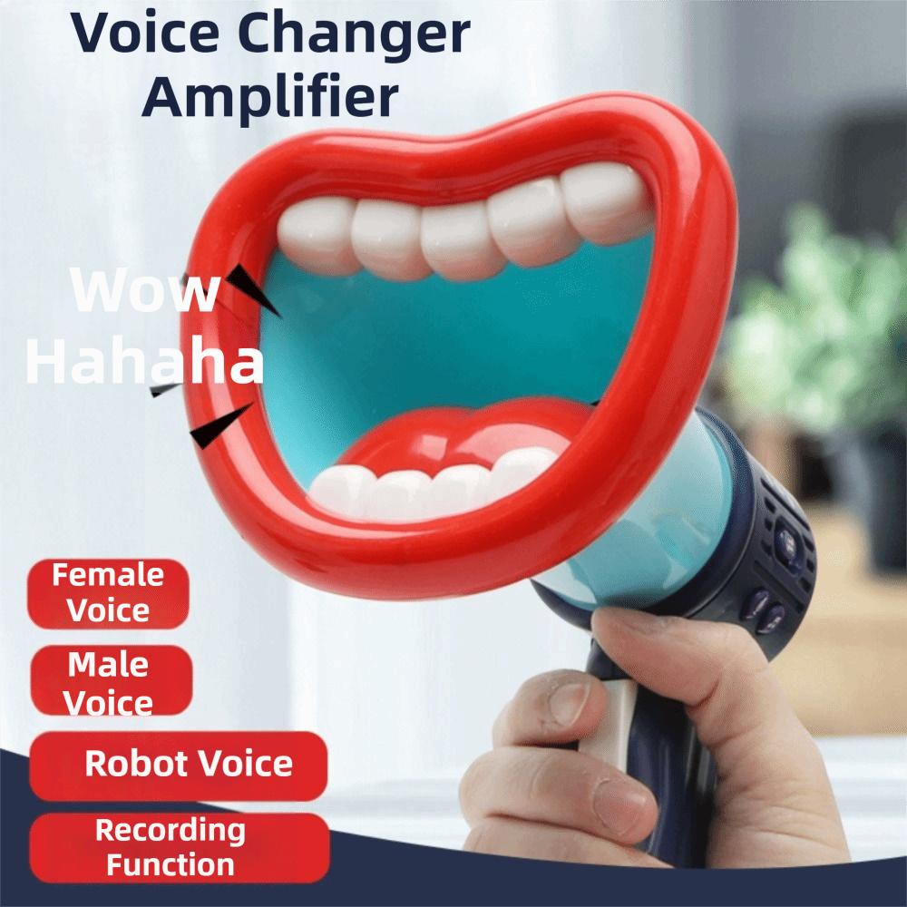 Portable Voice Changer Lightweight Voice Changing Loudspeaker Funny Sound Amplifier Kids Toy