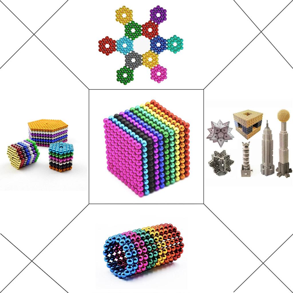 3 мм 1000 шт. магнитные шарики Buckyballs в наличии волшебный магнит Neocube головоломки строительные игрушки Release Presure дети играют в игрушки мозговой штурм игры