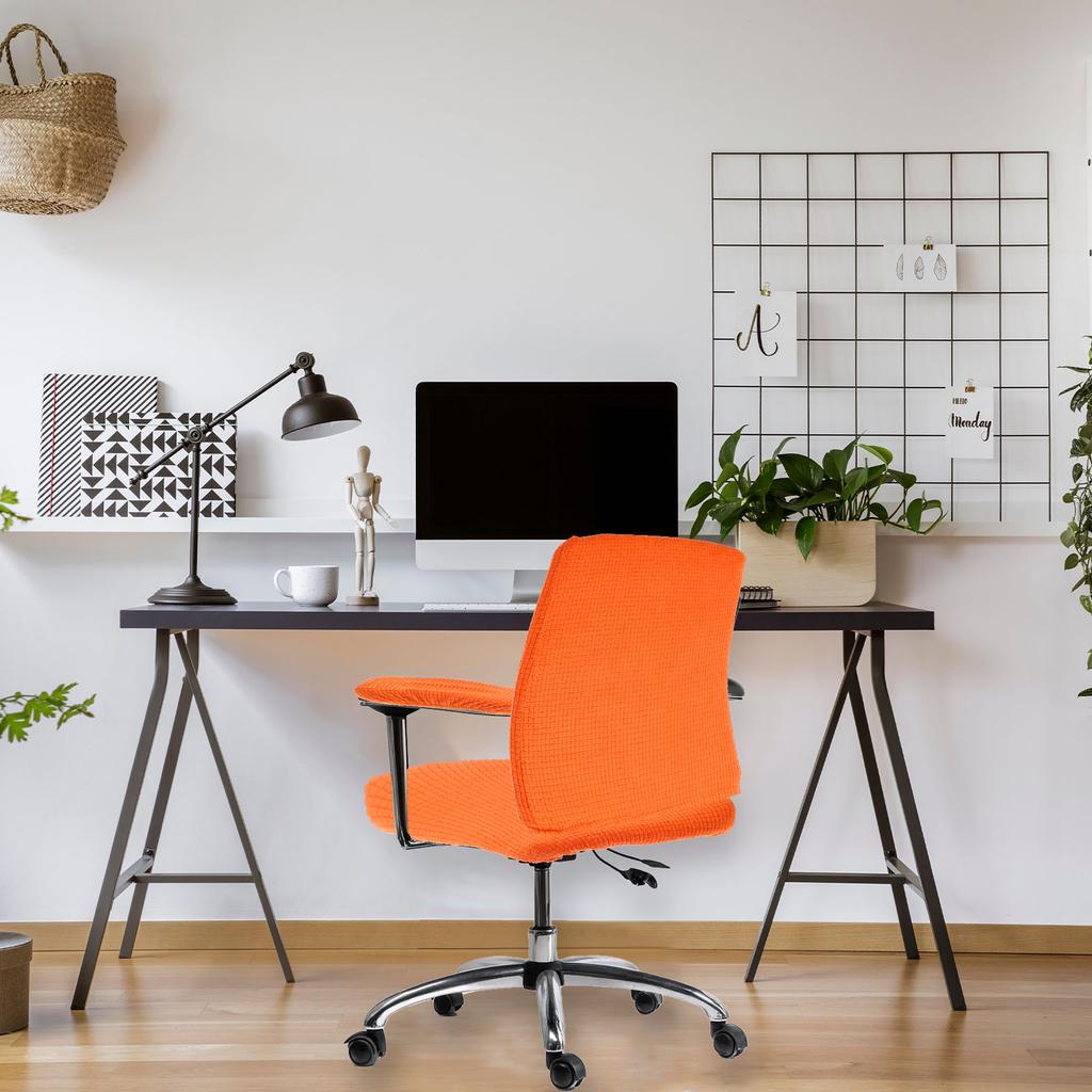 Gaming Chair Covers With Armrest Cover Set Stretch Computer Chair Cover Set Office Seat Cover for Rotating Chair Desk Chairs