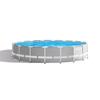 INTEX Above Ground Tubular Pool Kit - Pris Frame - 549 X 122 Cm - Round (Pump, Tarpaulin, Groundsheet and Ladder) - 26732NP