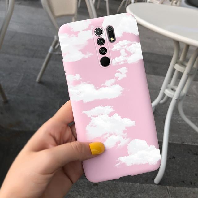 For Xiaomi Redmi 9 Case Cover For Redmi 9T Redmi9 Prime Phone Case Cute Astronaut Painted Soft Back Funda For Redmi 9C NFC Coque