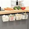 Кухня Настенный Выдвижной Мешок для Приправ Мешок для Соуса Ящик Дверца Шкафа Полая Корзина для Хранения
