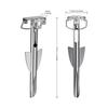 Paddleboard Anchors Stainless Steel Rustproof Sand Anchors For Kayak Inflatable Boat Raft Pontoon Shore Tent Fishing