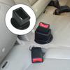 2Pcs Car Seat Belt Buckles Holder Universal Silicone Easy Access Vehicle Seatbelt Booster Automotive Safety Belt Fixer Accessories