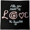 All You Need Is Love Тканый утюг на нашивке