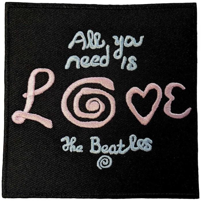 The Beatles All You Need Is Love Тканый утюг на нашивке