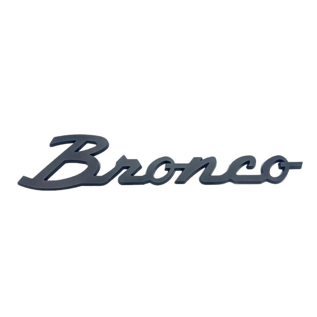 Металлический значок-буква Ford Bronco & Mustang Наклейка на автомобиль для крыла и задней части
