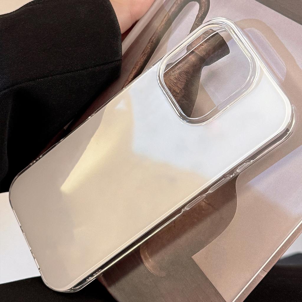 Персонализированный однотонный яркий IMD белый Подходит для чехла для мобильного телефона Apple 16 17pro Max Жесткий Iphone1311