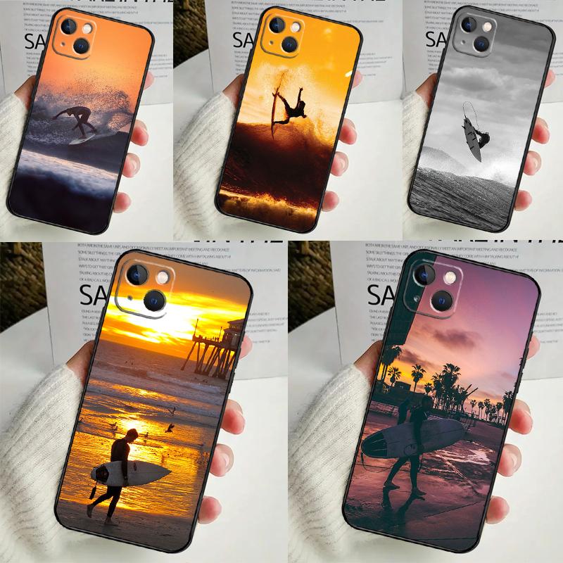 California Surfing Waves Case For Samsung Galaxy M54 M23 M20 M32 M52 M56 M16 M36 M34 M14 M35 M55 M15 M11 M31 M13 M53