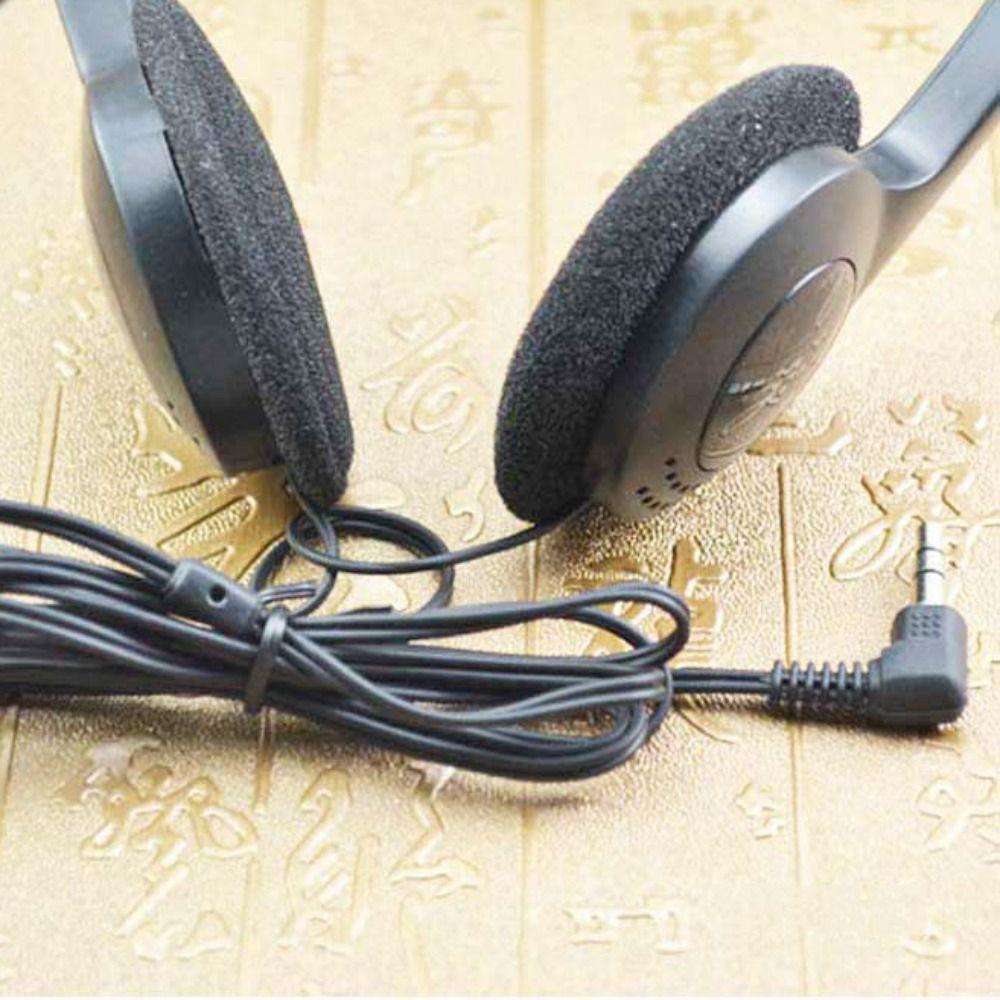 Wired Headworn Wired Headset Black Headphone Universal Headset Cellular Wired Headset  Gift