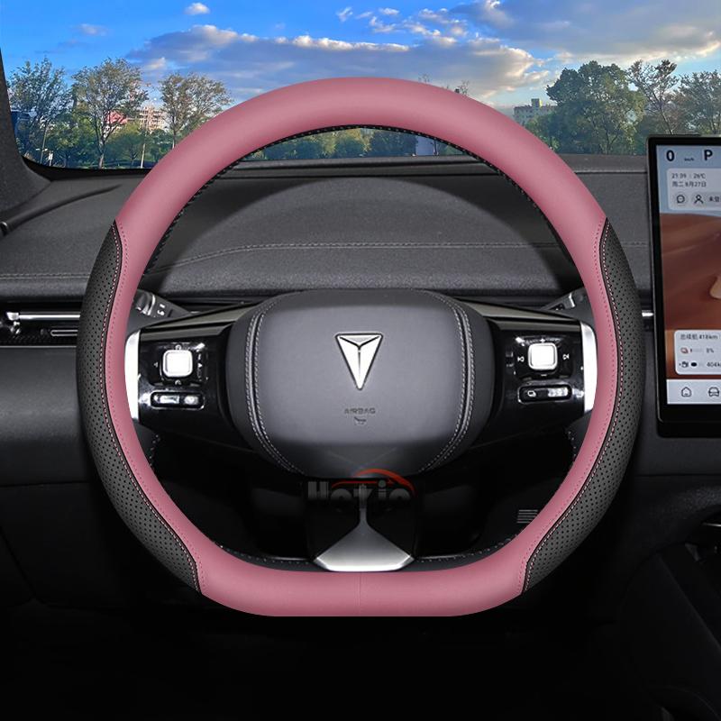 Кожаный чехол на руль автомобиля для Changan Deepal S07 G318 S7 S05 Sl03 S09 L07 E07 Аксессуары для интерьера 2025