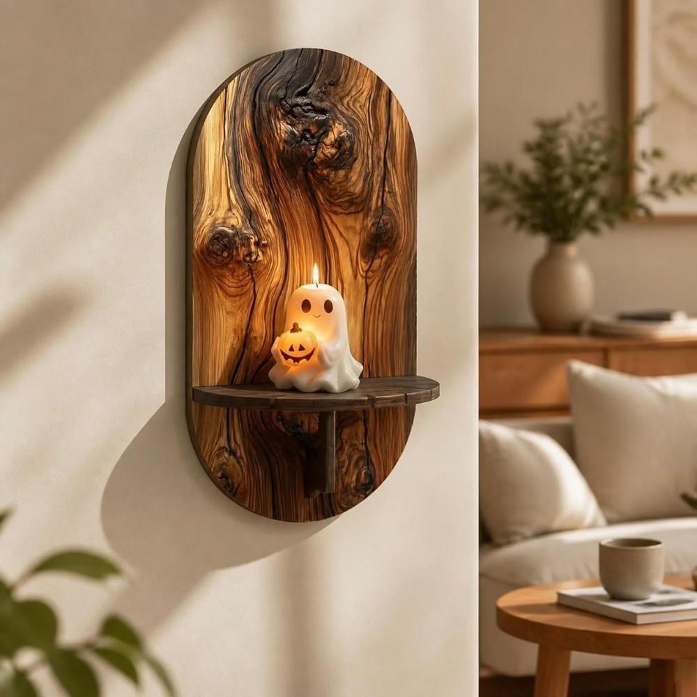 Peacock Wall Mounted Shelf Butterfly Wall Decor Wall Storage Rack Halloween Decorations
