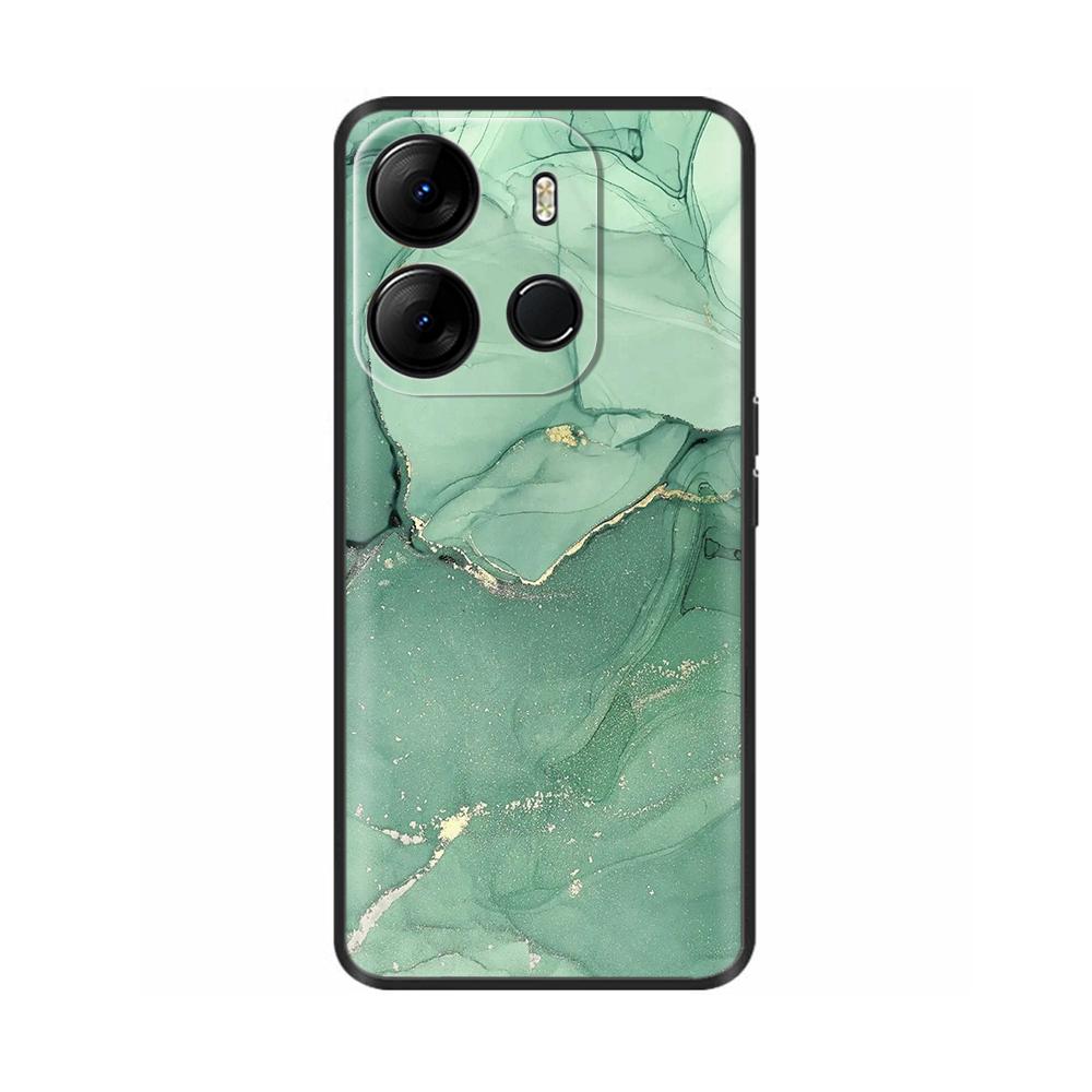 Чехол для Tecno Spark Go 2023 Популярный Цветочный Силиконовый Чехол для Телефона Для Tecno Pop 7 Pro Чехол Чехлы SparkGO Защитные Fundas Оболочки