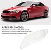 Light Guard Headlight Lens Cover High Transparency Scratch Proof Headlamp Lens Cover Replacement For BMW M3 E92 E93