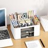 Desktop Stationery Organizer: Student Desk Drawer & Pen Holder Set