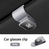 Car Sun Visor Glasses Box Card Ticket Holder Eyeglasses Clips For Honda CB400 CB650F CBF CBR250RR CRF SH300 NC750 Accessories WL9