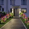 High Brightness Solar Azalea  Light Energy Saving Flowers Lawn Lamp  Outdoor Courtyard