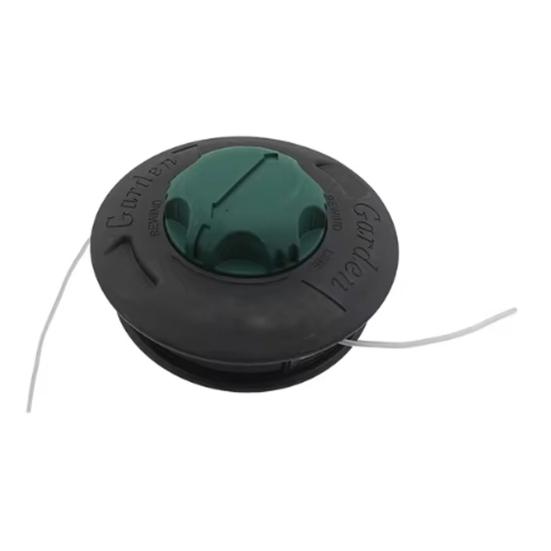 Двойная триммерная головка Алюминиевый сплав Головка для триммера Универсальная сменная триммерная головка для большинства бензиновых триммеров