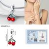 Подходит для браслетов Pandora, медные подвески, цвет: клубника, вишня, черника, фрукты, сладкий, оригинальный, DIY украшения, день рождения, тонкие подарки