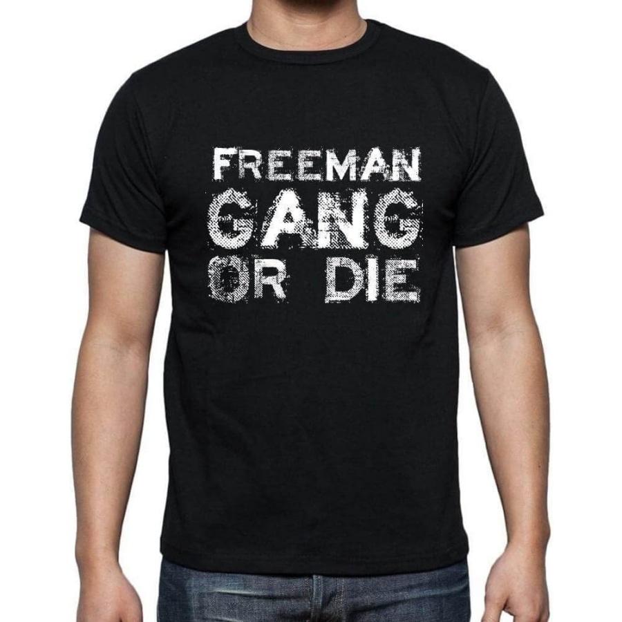 ONE IN THE CITY Мужская футболка с принтом Freeman Family Gang Экологичная Ограниченный выпуск Короткий рукав Винтажная
