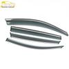 Fits 18 Komic Models: 3D Stainless Steel Rain Deflector & Sun Visor Trim Sticker