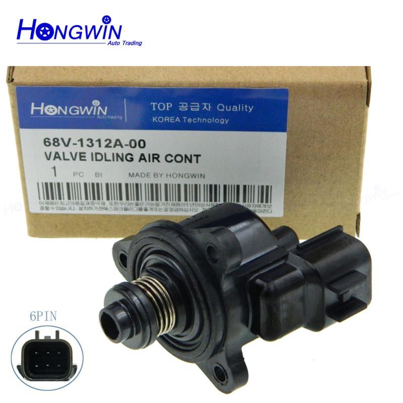 68V-1312A-00 Idle Speed Control Valve HP 115HP F115 LF115 ISC IAC Stepper Motor For Yamaha Outboard Waverunner Sterndrive Marine